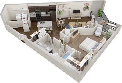 Tanger - A2 | 1,043 SQ FT